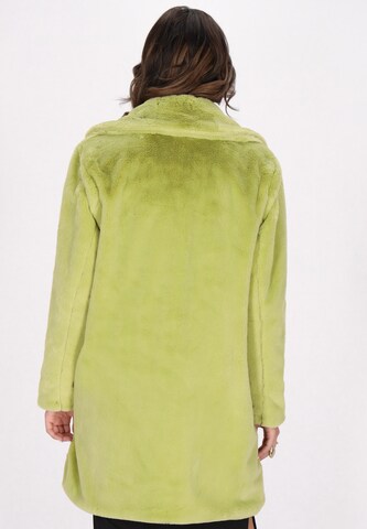 faina Wintermantel in Groen