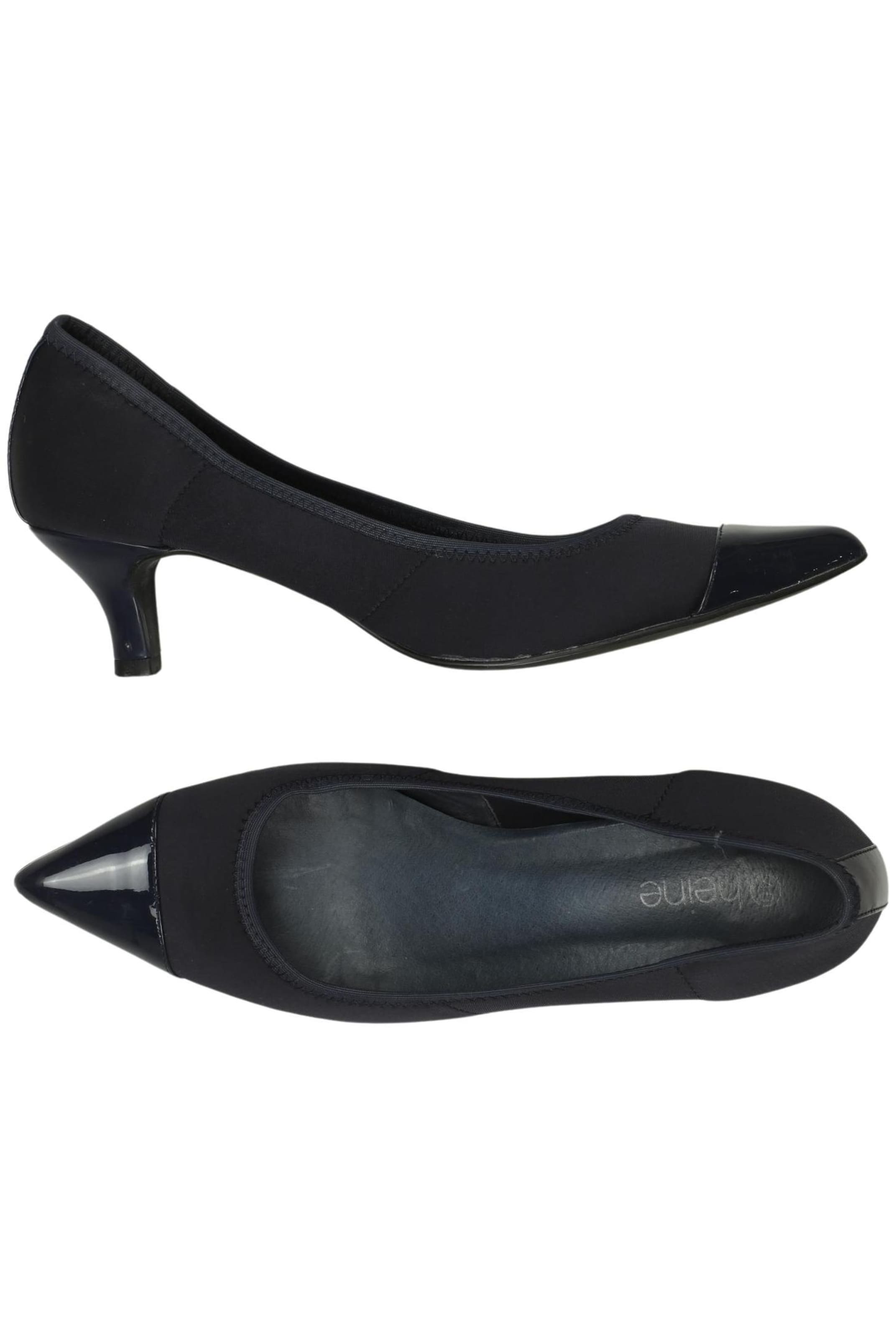 heine Pumps 40 in Blau: Vorderseite