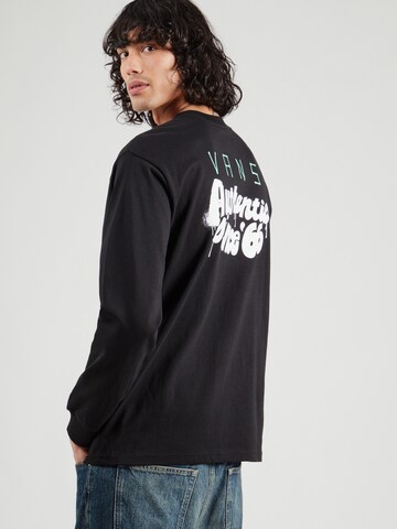 T-Shirt VANS en noir : devant