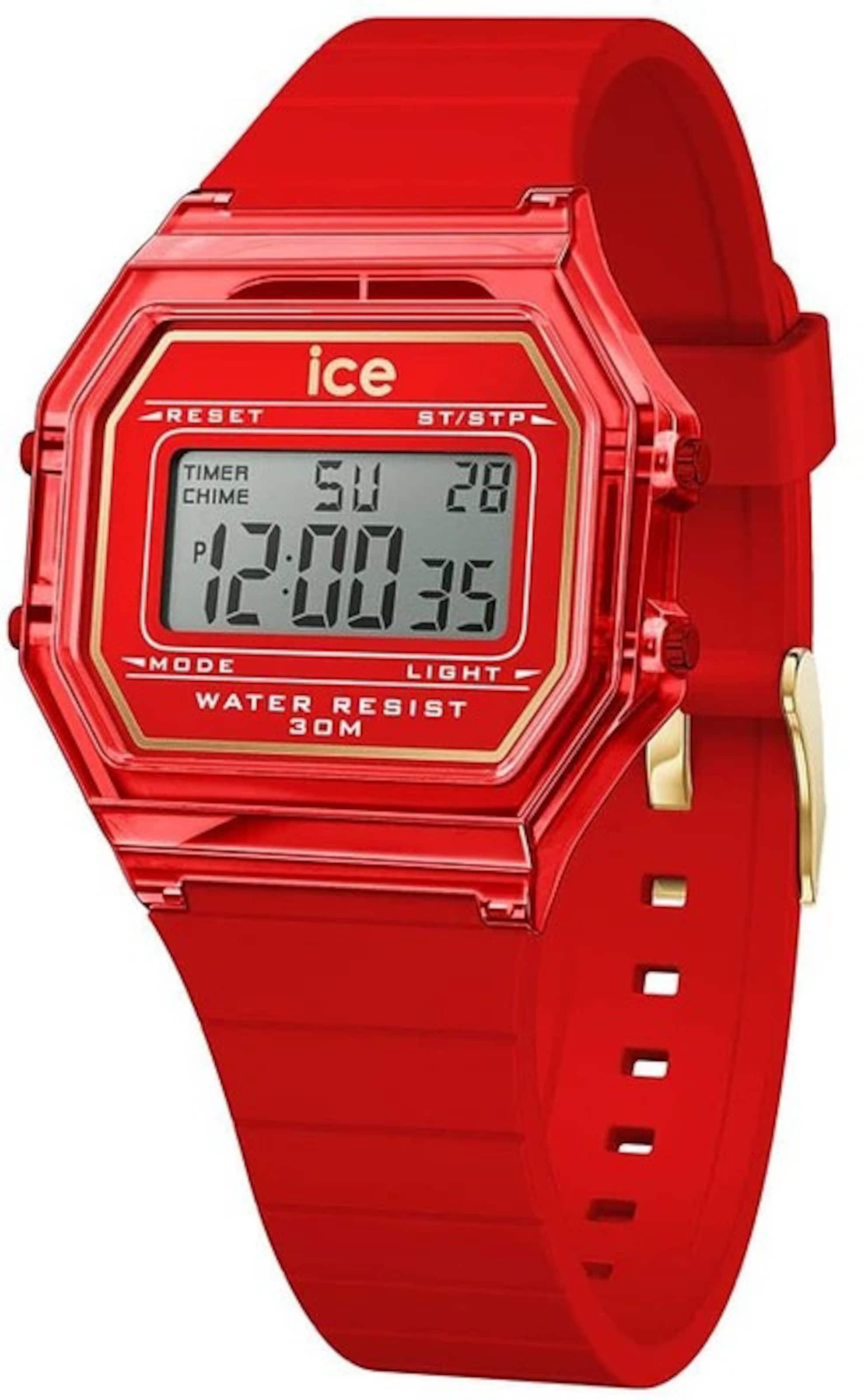 ICE WATCH Digital Watch in Red: front