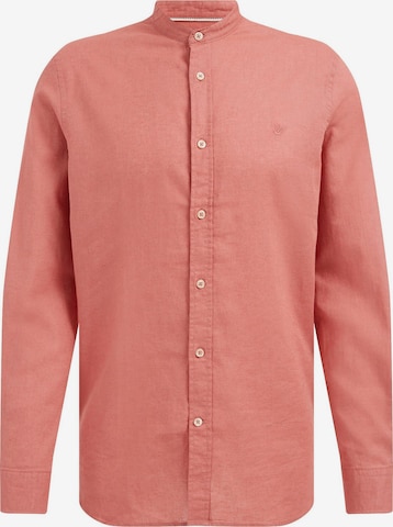 WE Fashion Button Up Shirt in Pink: front