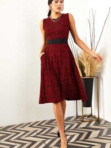 olalook - Vestido en rojo