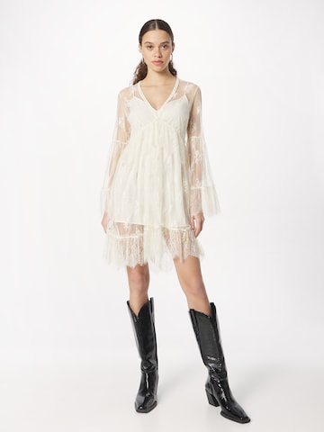 PINKO - Vestido em branco: frente