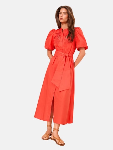 Lipsy - Vestidos camiseiros em vermelho: frente