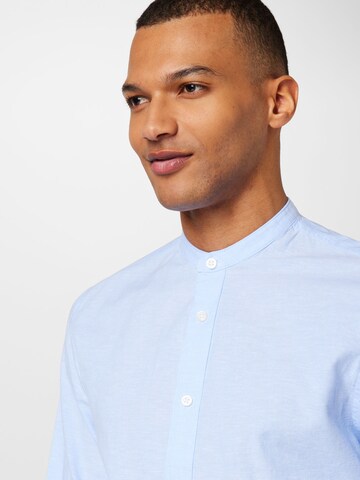 SELECTED HOMME Slim fit Button Up Shirt in Blue