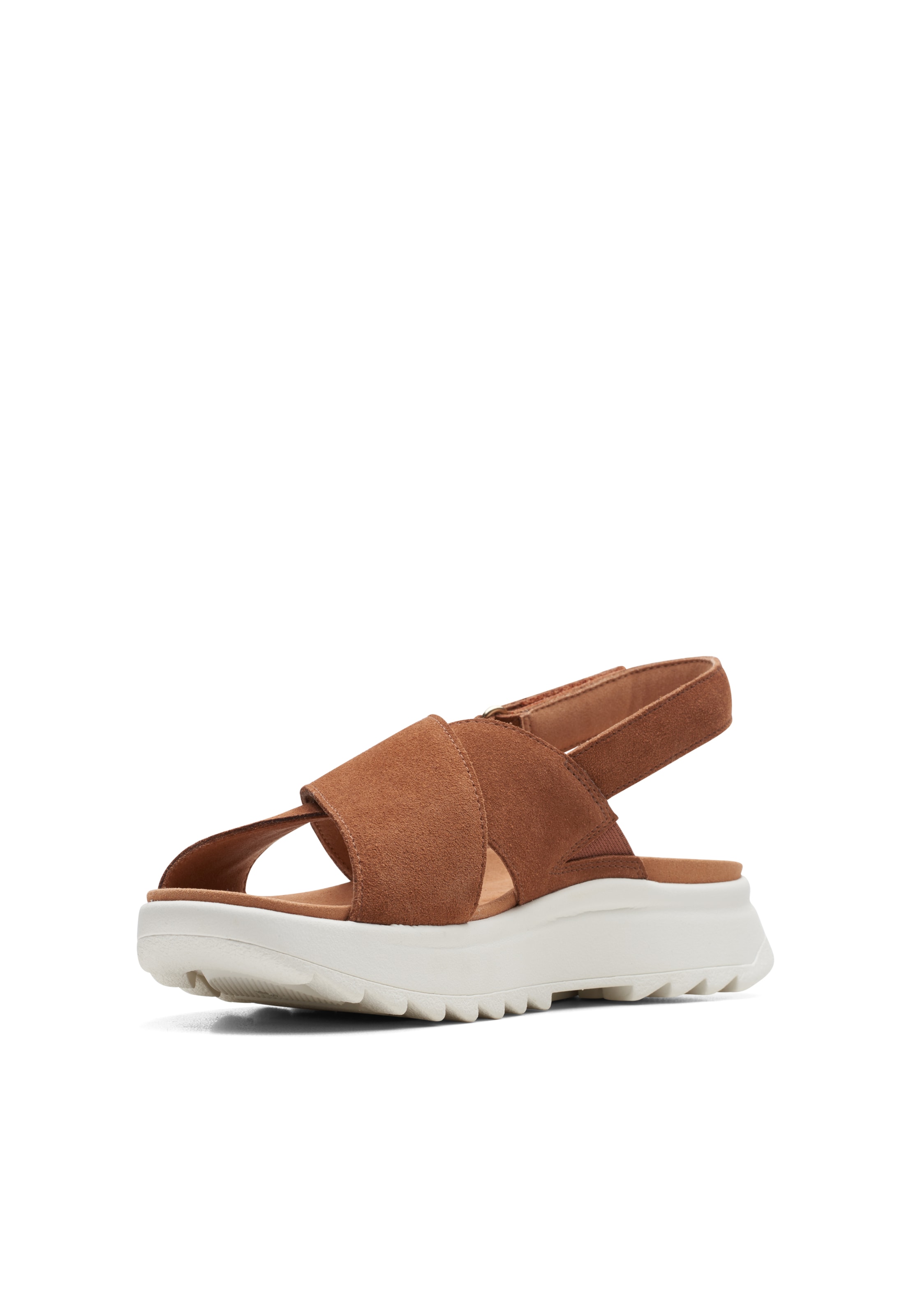 Sandales 'DashLite' CLARKS en marron : devant
