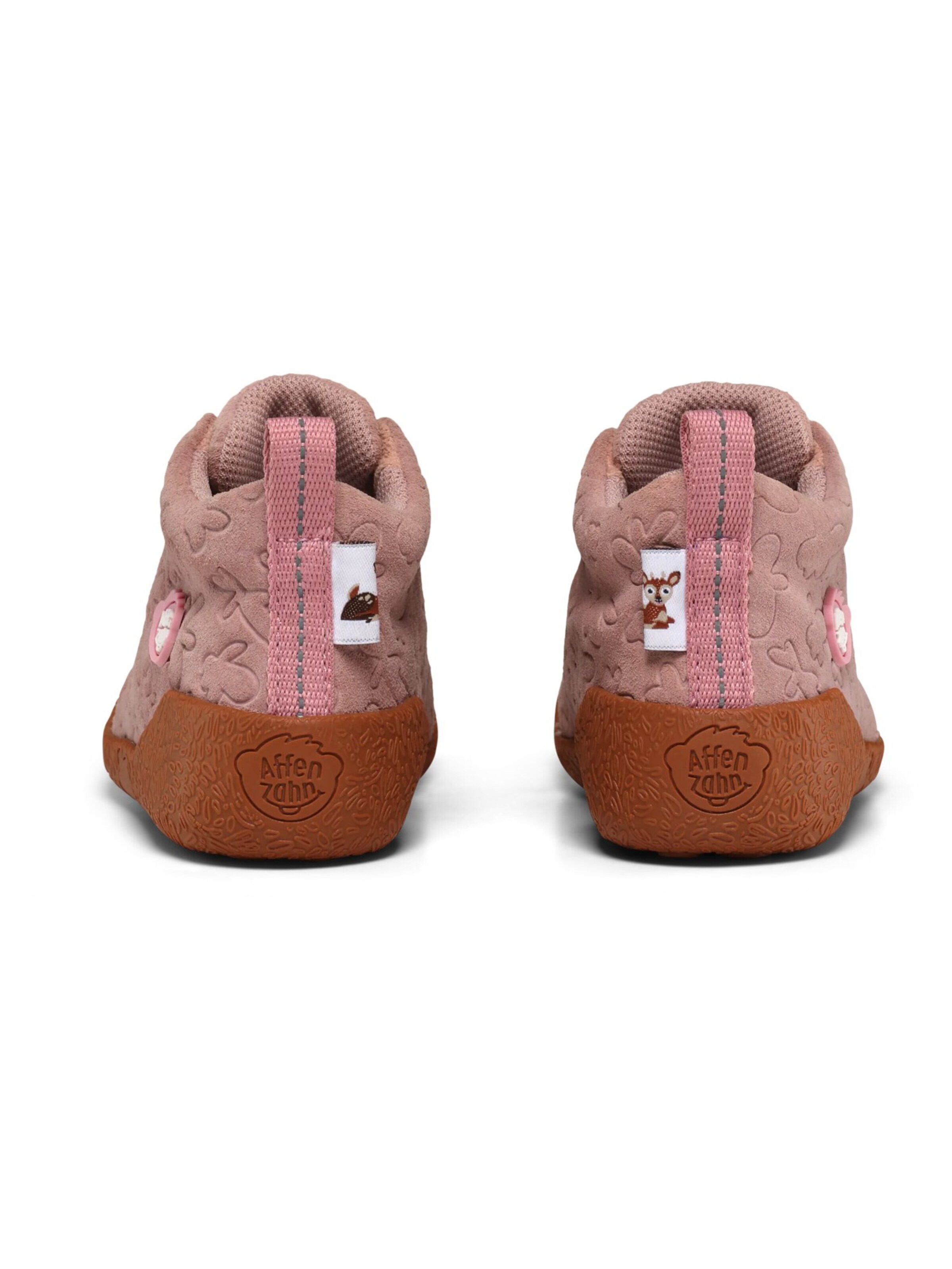 Affenzahn First-Step Shoes 'Leder Starty Leder Starty' in Pink