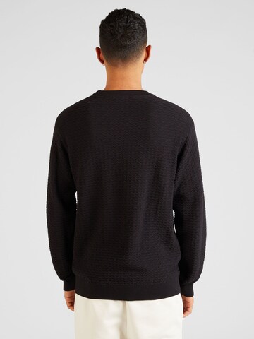 HUGO Pullover 'Sonderson' in Schwarz