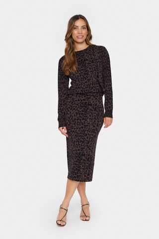 SAINT TROPEZ Pullover 'Zhila' i brun
