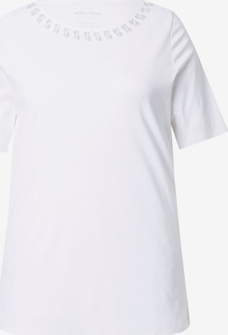 Ulla Popken Shirt in White: front