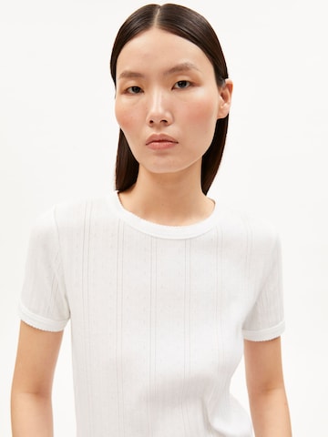 ARMEDANGELS Shirt 'POINTELLE' in White