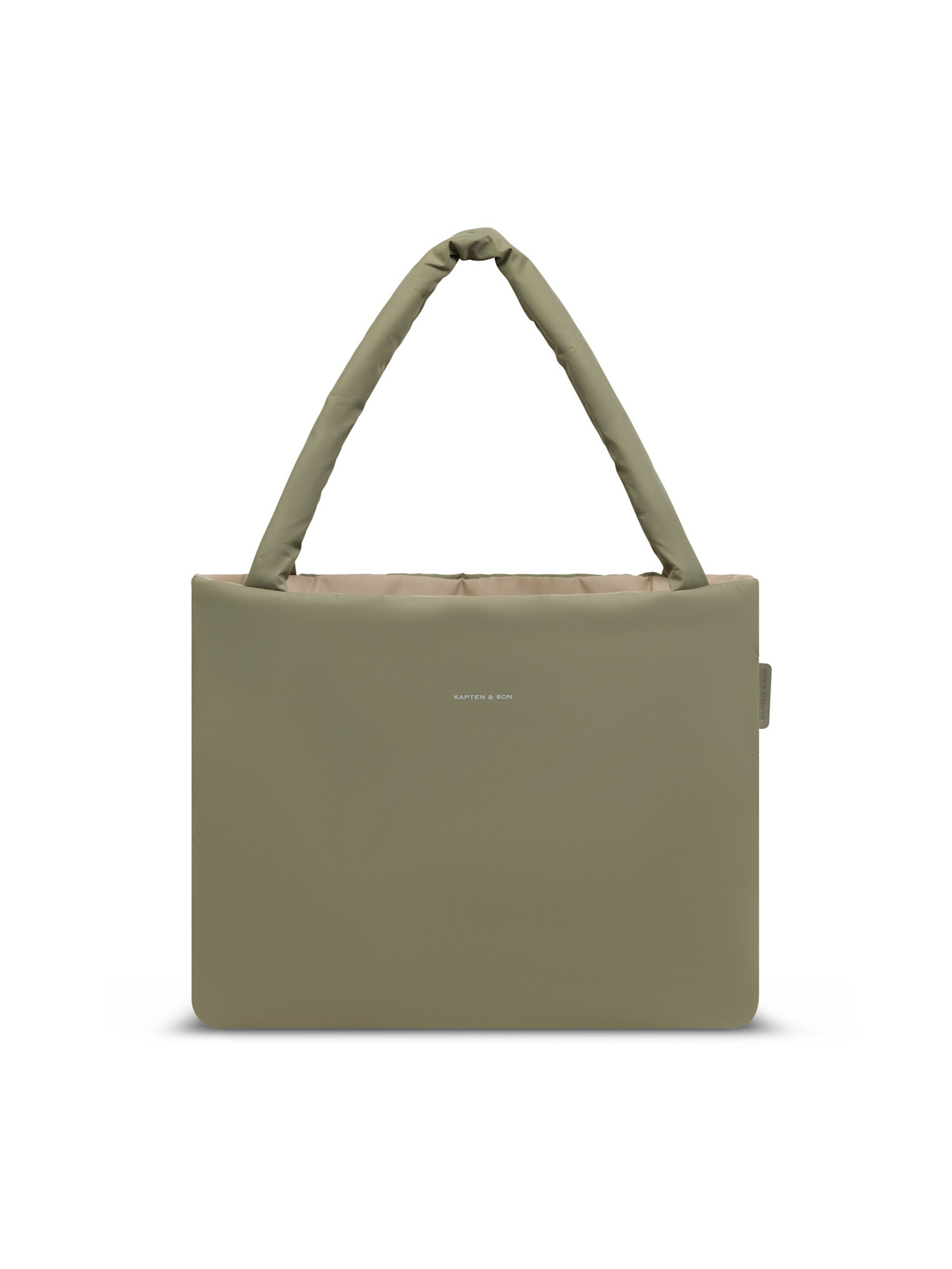 Kapten & Son Shopper 'Norva 2in1 Shopper'‌‌‌‌‌‌‌‌ in Grün: Vorderseite