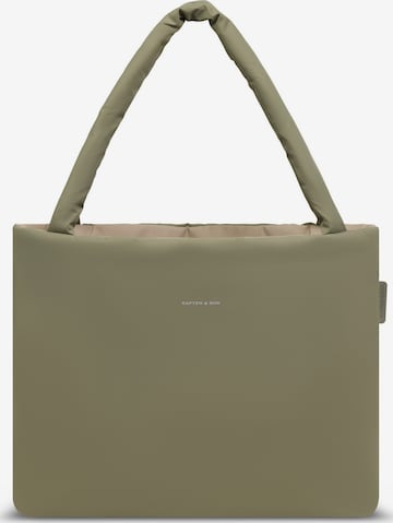 Kapten & Son Shopper 'Norva 2in1 Shopper' in Grün: Vorderseite