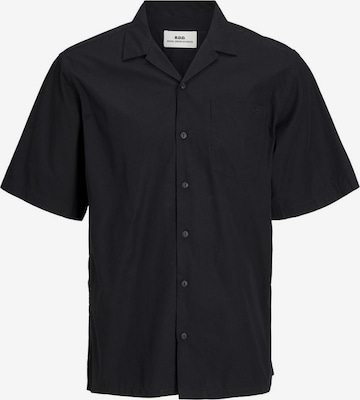 Coupe regular Chemise R.D.D. ROYAL DENIM DIVISION en noir : devant