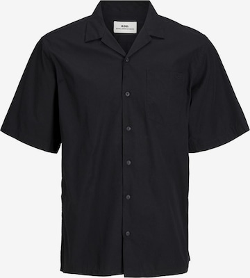 R.D.D. ROYAL DENIM DIVISION Regular fit Overhemd in Zwart: voorkant