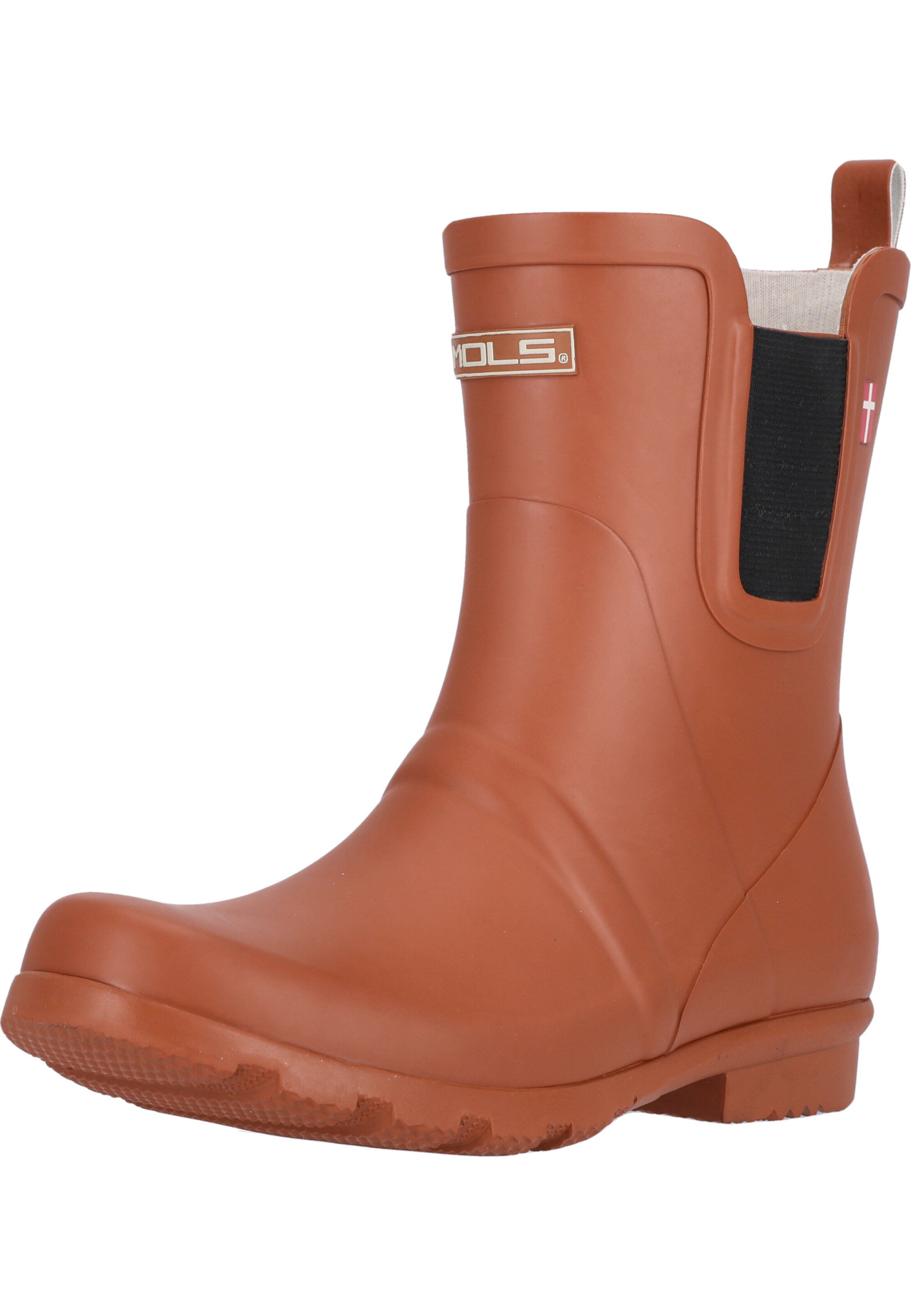 Mols Rubber boot 'Suburbs' in Brown: front