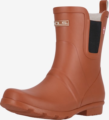 Mols Rubber Boots 'Suburbs' in Brown: front