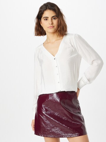 ICHI Blouse in White: front