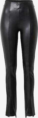 Coupe slim Leggings 'Papaya' ONLY en noir : devant