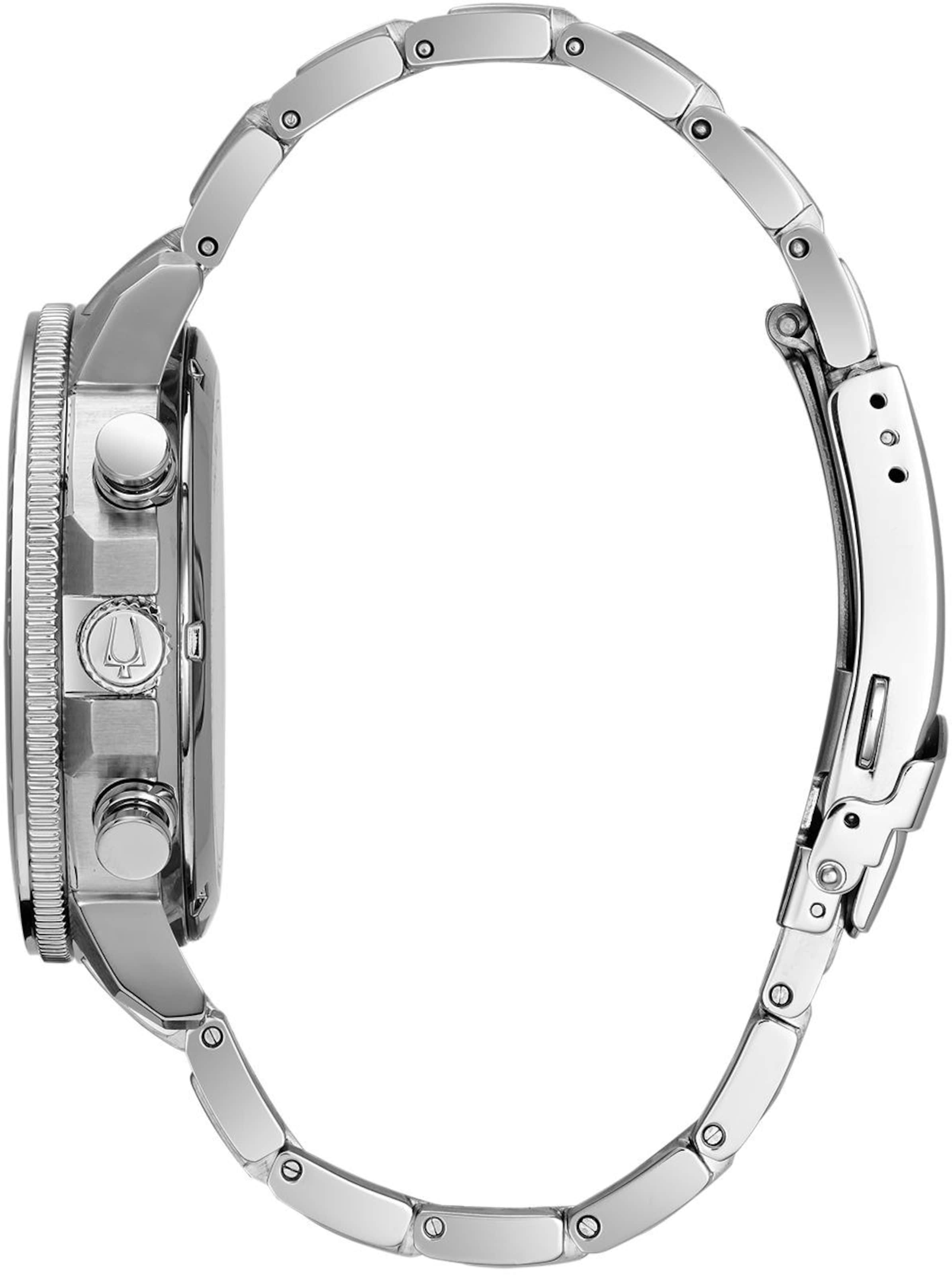 Bulova Analog Watch in Silver