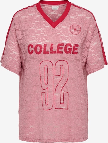 ONLY Carmakoma Paita 'CARKIA' värissä vaaleanpunainen: etupuoli