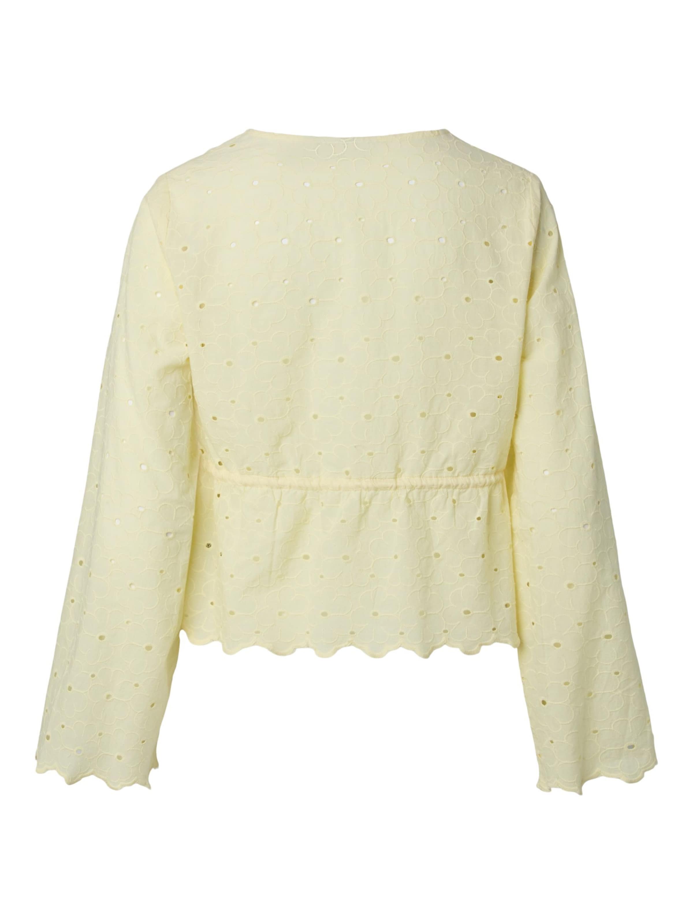 PIECES - Blusa 'PCArmorine' en amarillo
