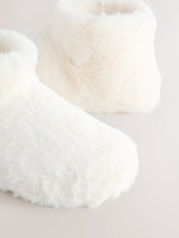 Next Pantofle – bílá