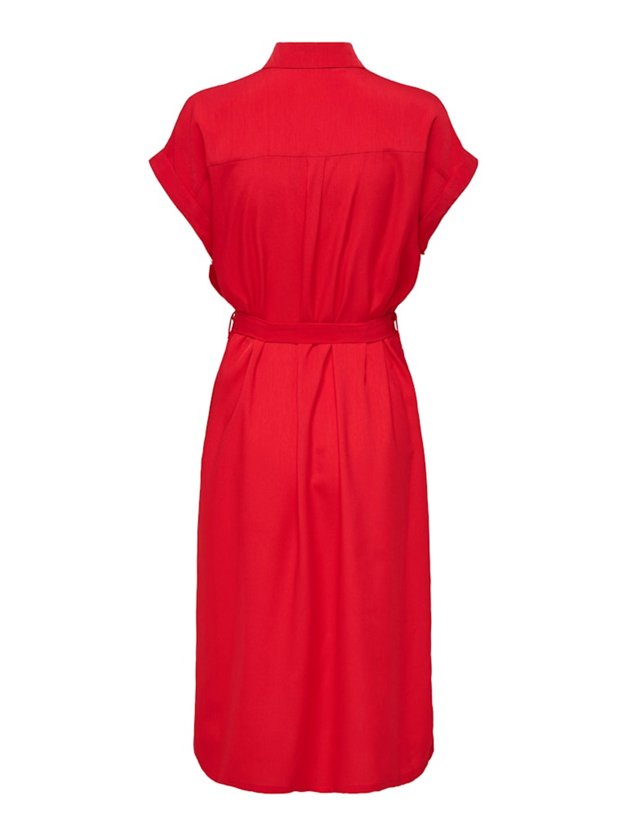Abito camicia 'ONLHannover' di ONLY in rosso