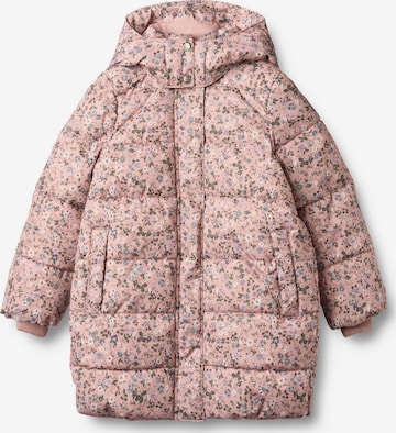 Manteau 'Yrsa' WHEAT en rose : devant