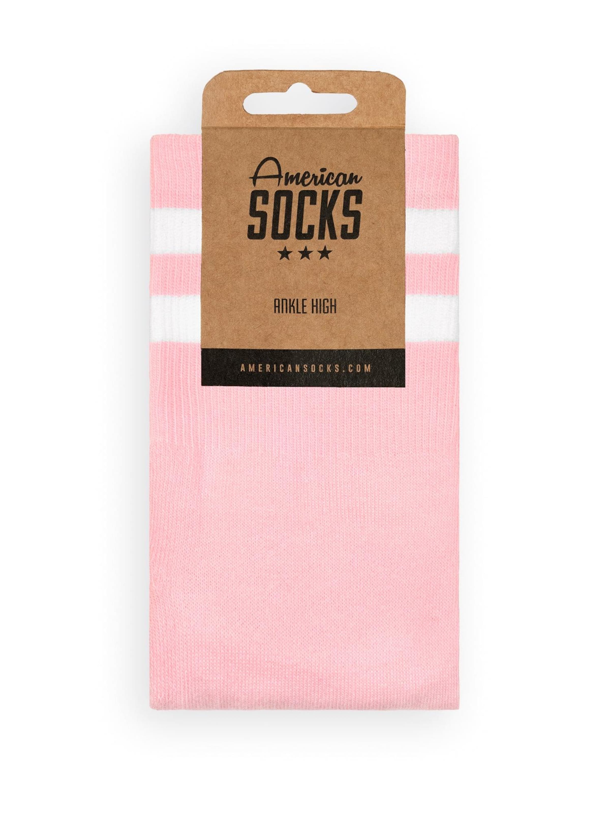 American Socks Ankle Socks 'Sakura - Ankle High' in Pink