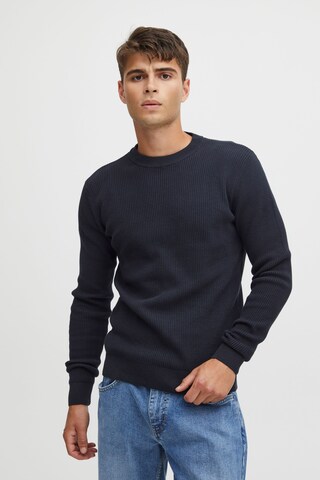 Casual Friday Sweater 'Karlo' in Black: front