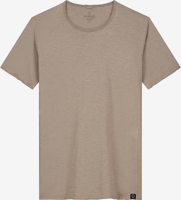 Dstrezzed T-Shirt 'The Mc. Queen' in Beige: Vorderseite