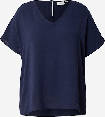 Bluză 'CARMetta' de la ONLY Carmakoma pe albastru: față