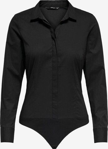 ONLYBodi bluza 'SELMA' - crna boja: prednji dio