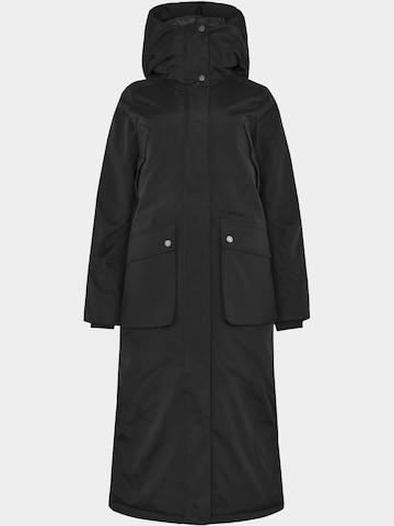 Manteau d’hiver 'MELODY' Didriksons en noir : devant