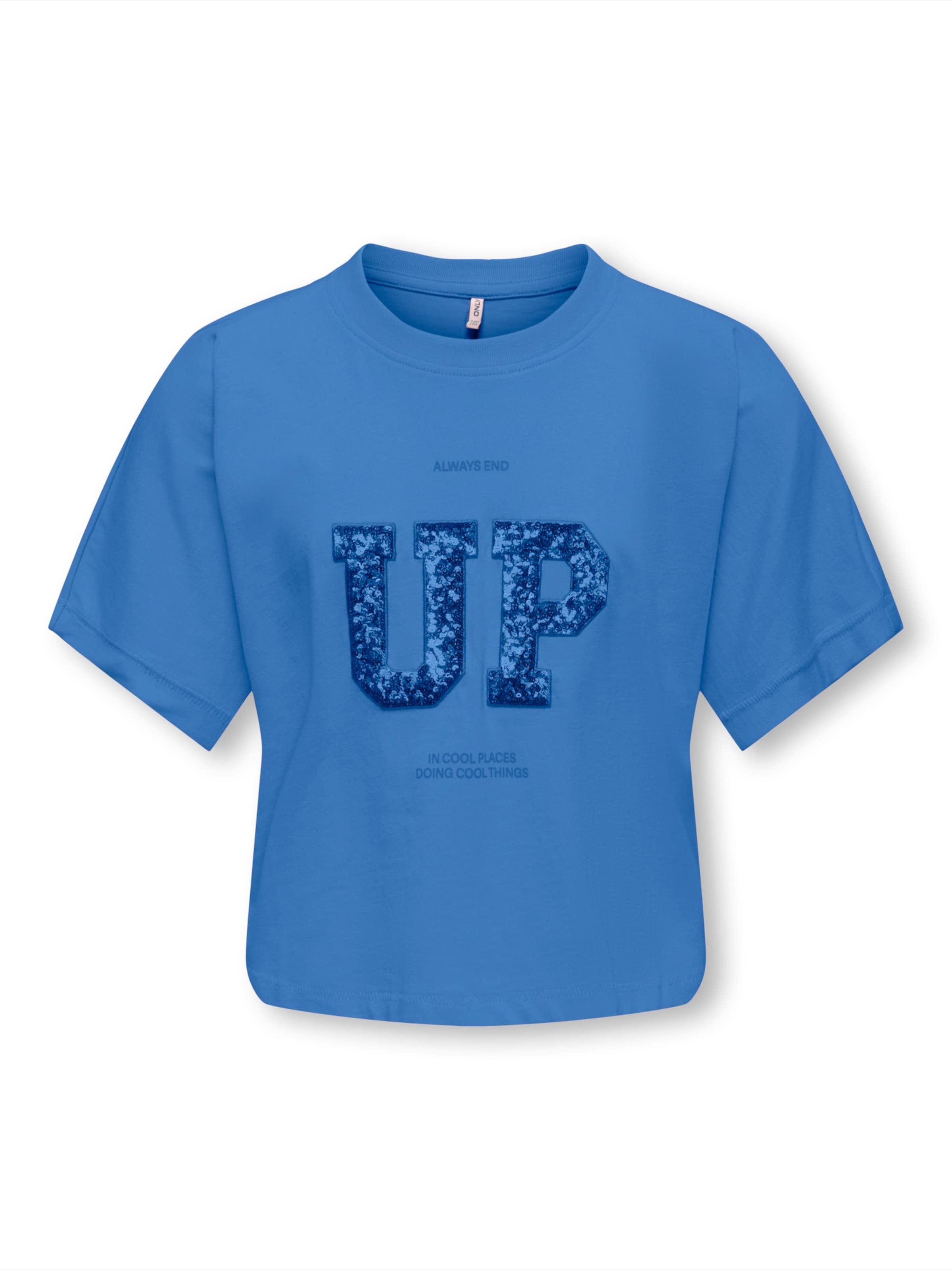 zils ONLY GIRLS T-Krekls 'KOGSTELLA': no priekšpuses