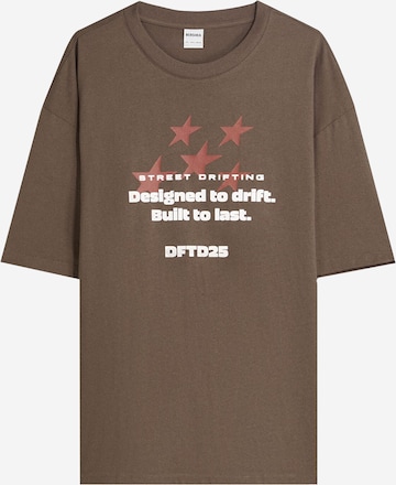 Bershka Paita värissä ruskea: etupuoli