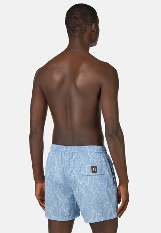 Shorts de bain Boggi Milano en bleu
