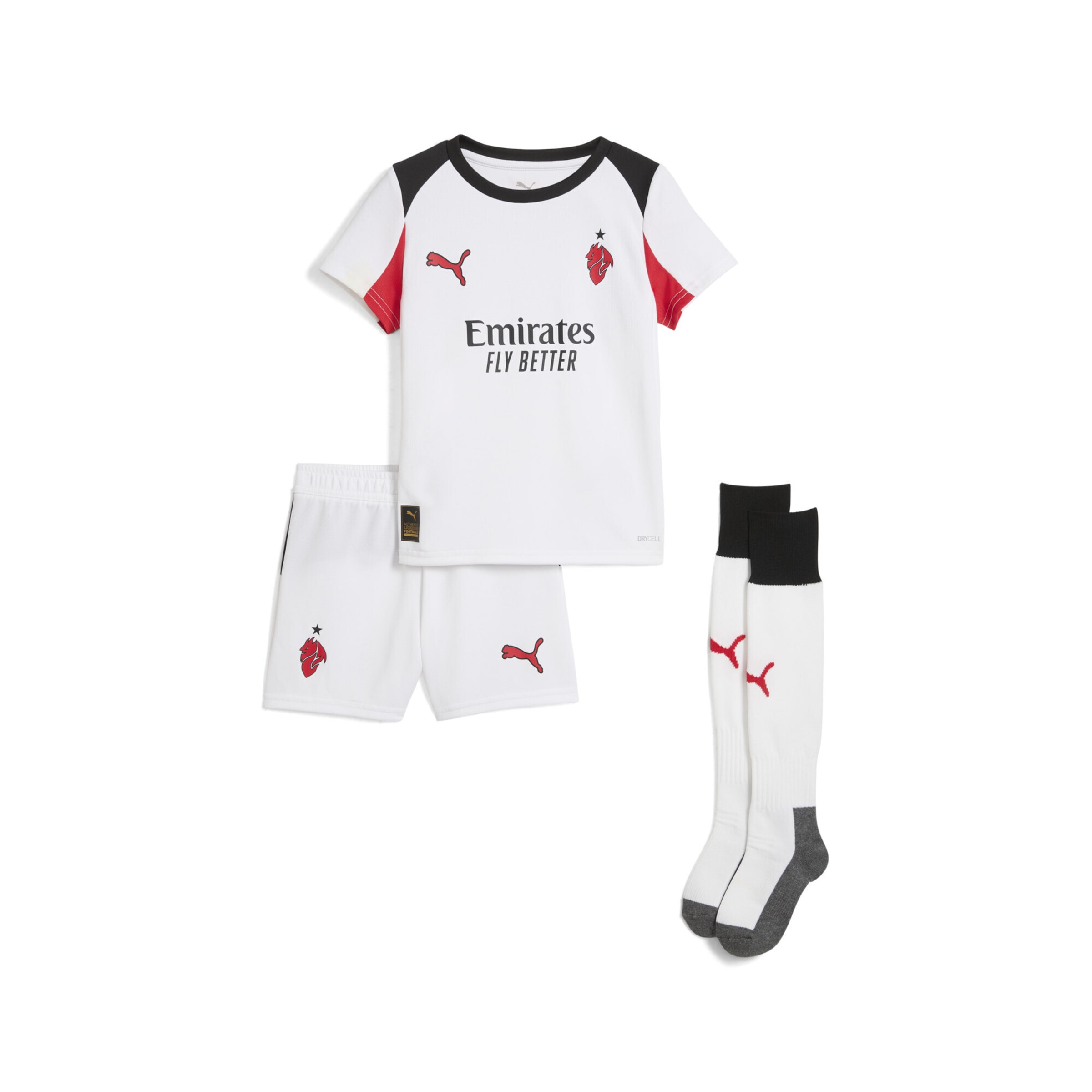PUMA Tracksuit 'AC Milan 25/26' in White: front