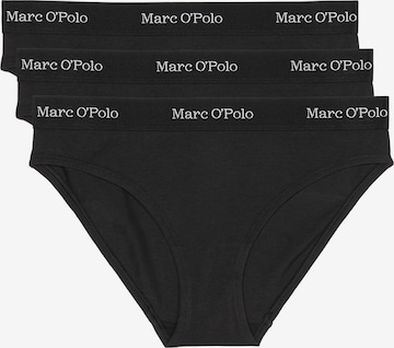 Slip ' Essentials ' Marc O'Polo en noir : devant