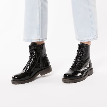 Apple of Eden Lace-Up Ankle Boots 'Sun' in Black