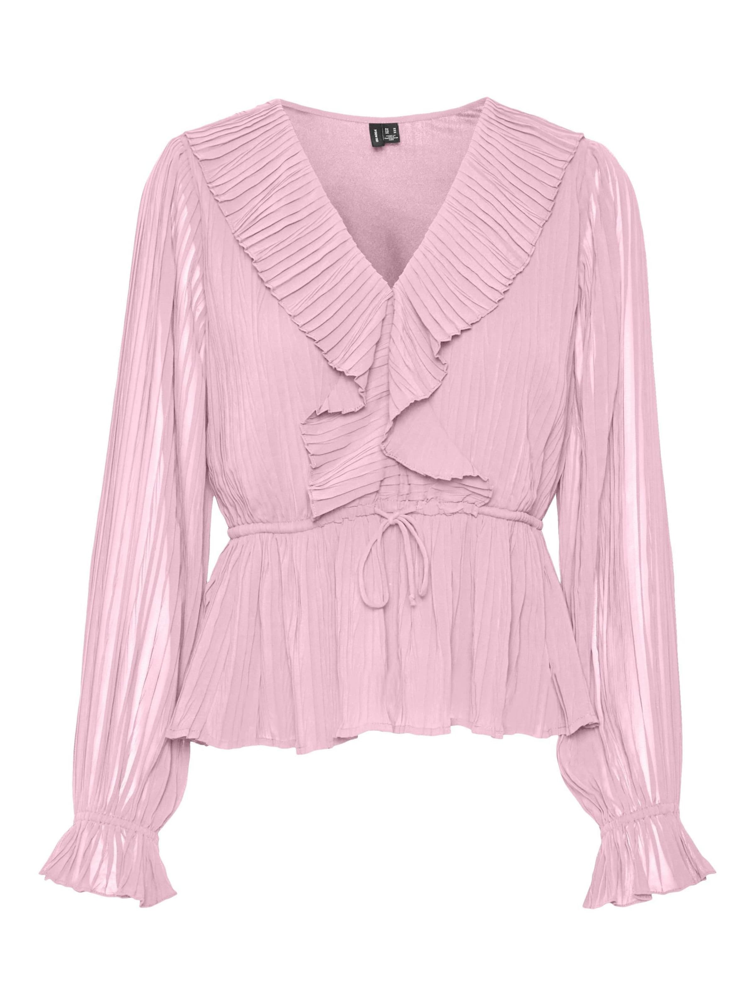 VERO MODA Blouse 'VMDora' in Pink: front