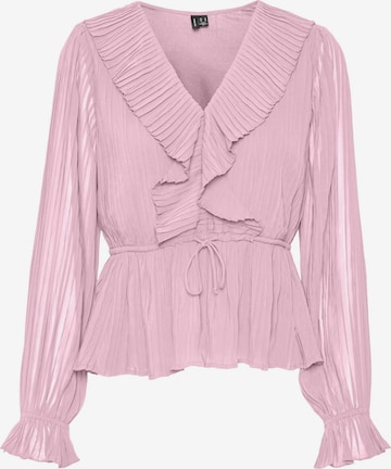 Camicia da donna 'VMDora' di VERO MODA in rosa: frontale