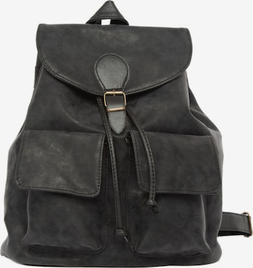 BagMori Backpack in Black: front