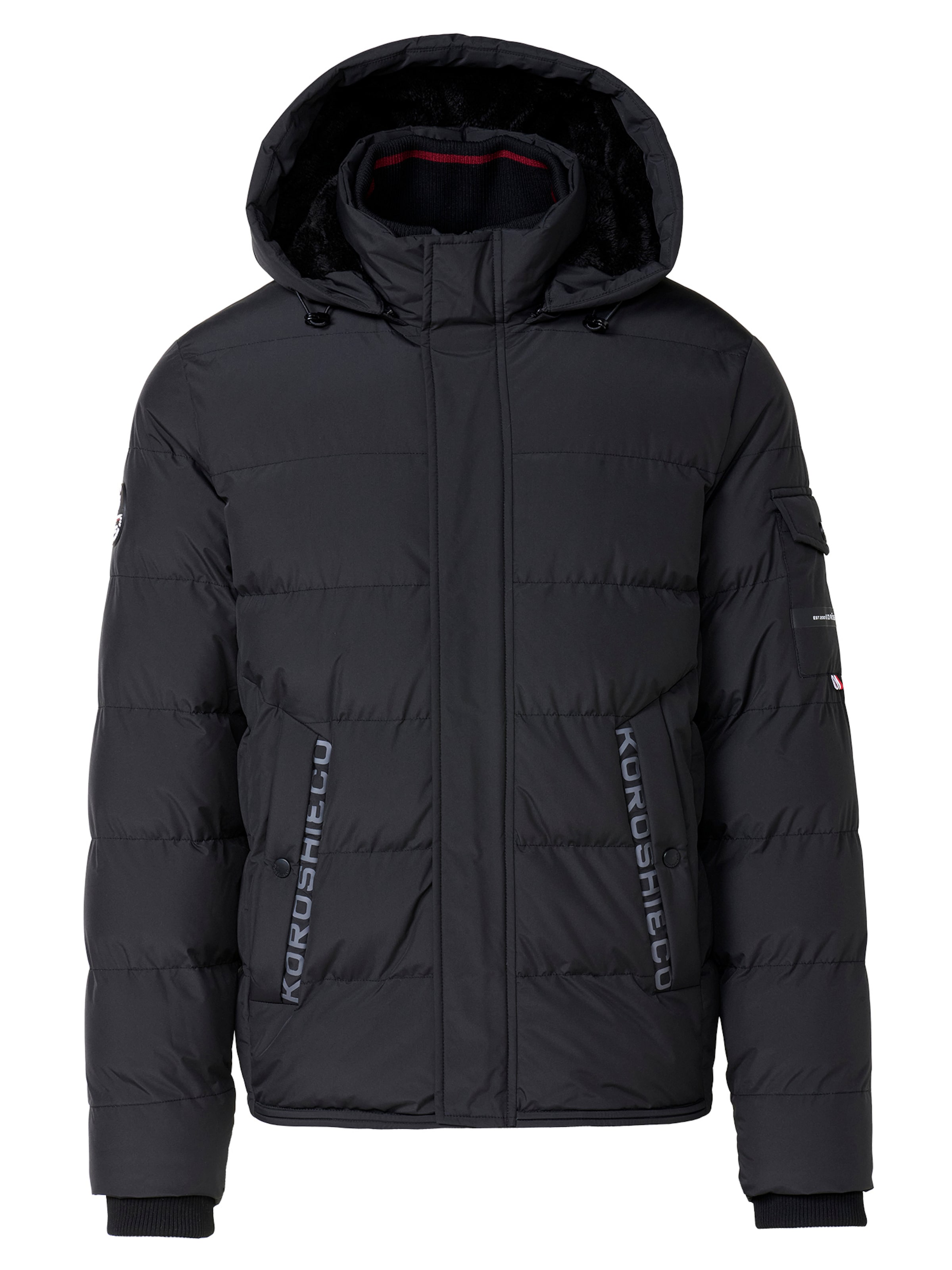 KOROSHI Vinterjacka i grå: framsida