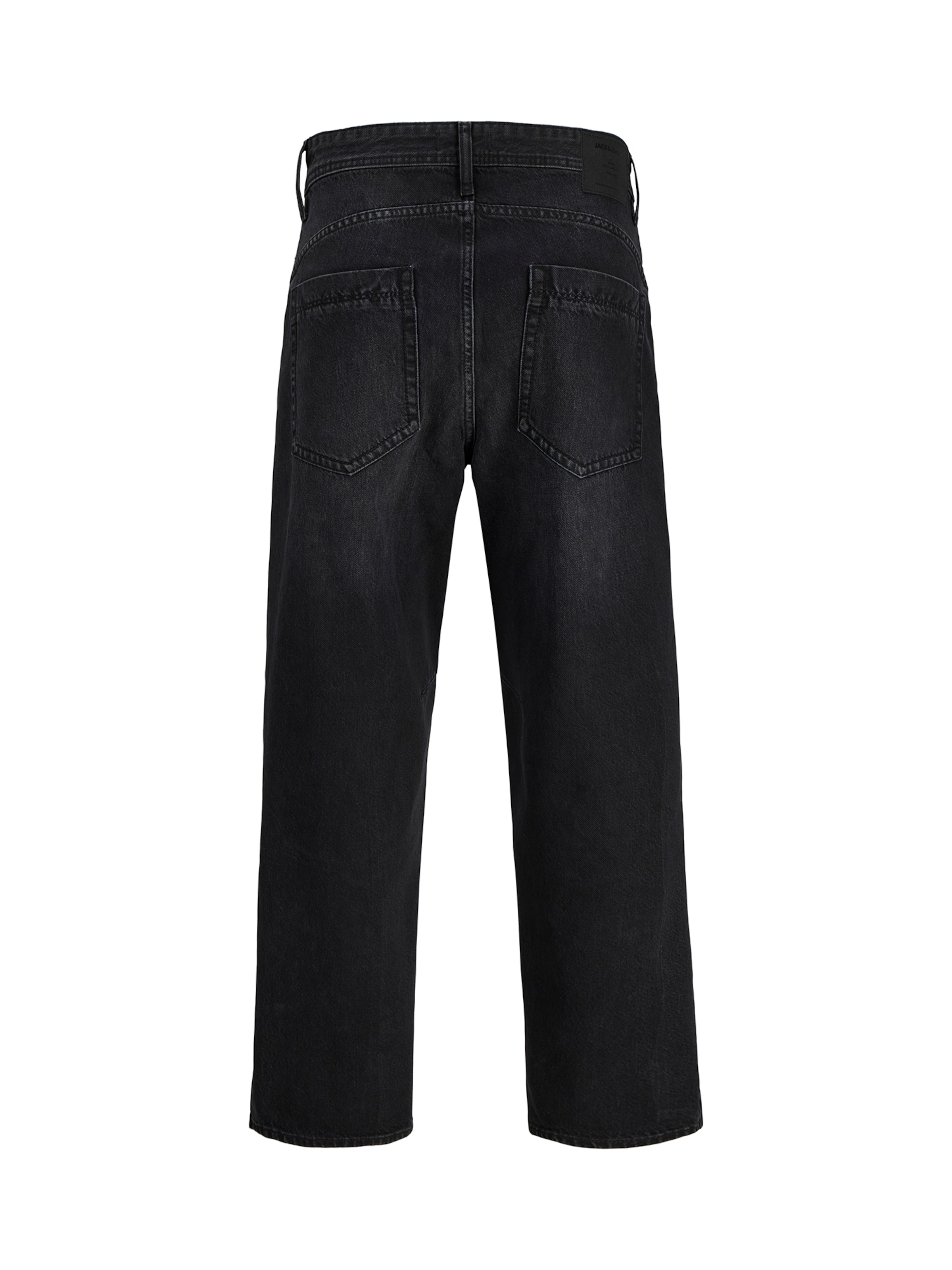 JACK & JONES Baggy Jeans 'JJIALEX JJJETT' in Zwart