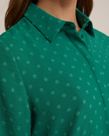 WE Fashion Блуза в зелено