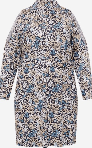 Robe Michael Kors Plus en bleu : devant