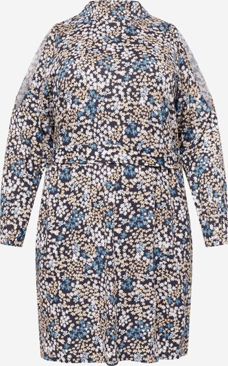 Michael Kors Plus Dress in Beige / Navy / Light blue / White, Item view