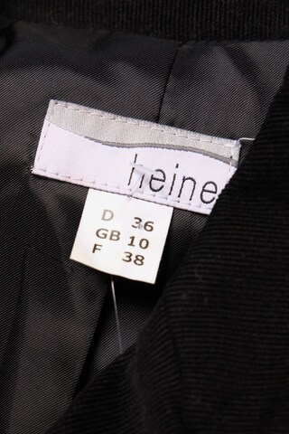 heine Cord-Blazer S in Schwarz